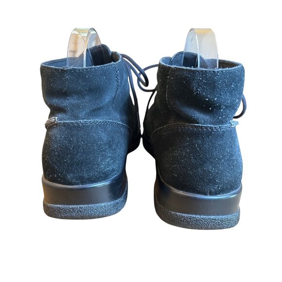 Drew Womens Boot Size 9WW Krista Comfort Bootie Diabetic Double Depth Black Sued - Picture 4 of 11